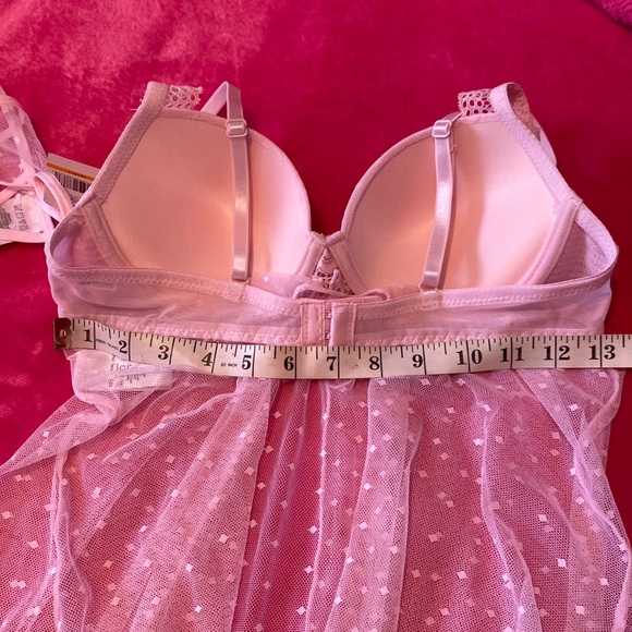 Flora Barbie Pink 2 Piece Baby Doll Set Size Small - Picture 14 of 16